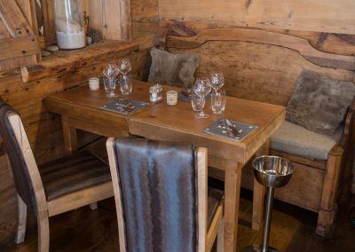 Le Chalet Table Banc